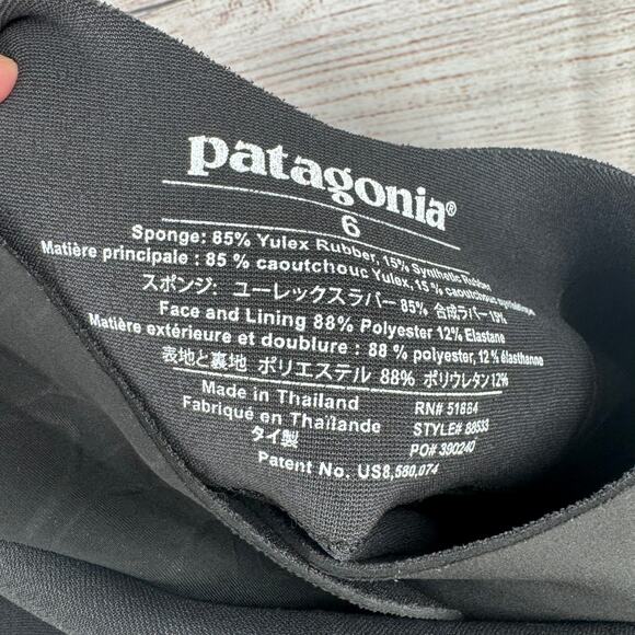 Patagonia Women's Black Swim One Piece - Picture 7 of 10